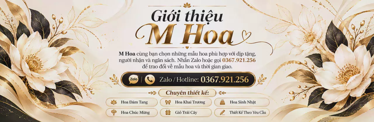 Ảnh bìa Shop hoa tươi Phường Tam Thanh - Đồng hành cùng những dịp đặc biệt